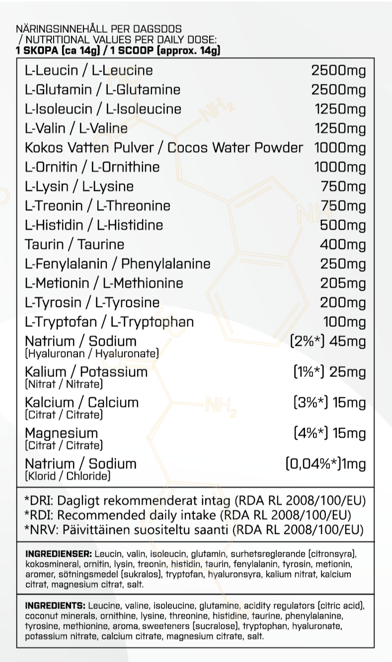 JUST 13 AMINOS - APPLE CINNAMON 400g