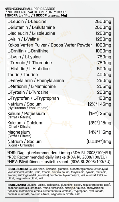 JUST 13 AMINOS - APPLE CINNAMON 400g